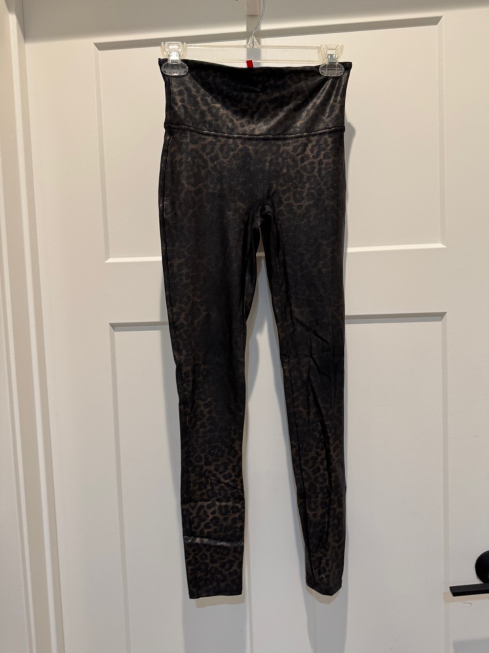 Spanx leopard leggings